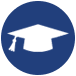 mortarboard icon for for ssc united intern opportunities